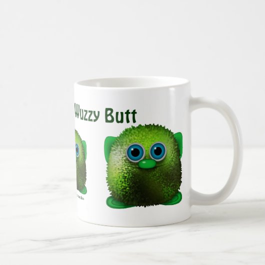 Greendle the Cudly Wuzzy-Butt Drink Mok (Rechts)