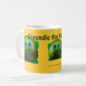 Greendle the Cudly Wuzzy-Butt Drink Mok (Voorkant links)