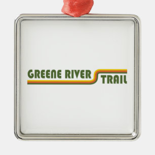 Greene River Trail Pennsylvania Metalen Ornament