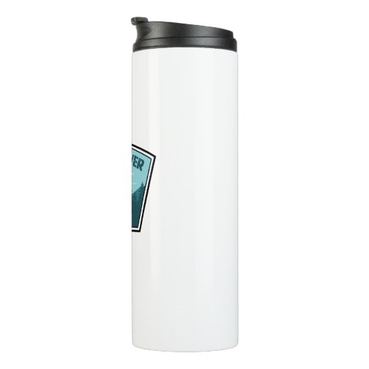 Greene River Trail Pennsylvania Thermosbeker (Geroteerd rechts)