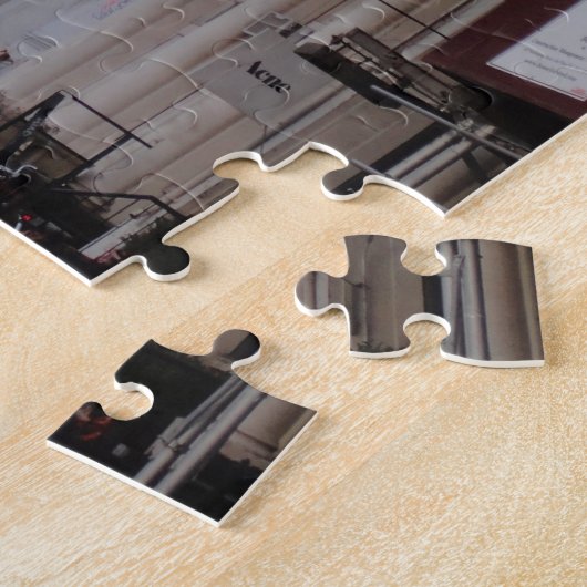 Greene Street Cast Iron Architecture Soho New York Legpuzzel (Zijkant)