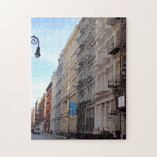 Greene Street Cast Iron Architecture Soho New York Legpuzzel (Verticaal)
