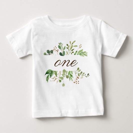 Greenery 1 jaar oude baby (Voorkant)