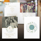 Greenery 2 Foto 50ste bruiloft Jubileum Party Programma