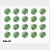 Greenery 2 Letter Monogram Wax Seal Stickers (Vel)
