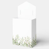 Greenery A Sweet Beginning Dank je bruiloft Bedankdoosjes (Geopend)