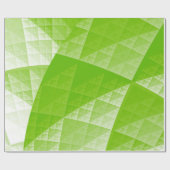 Greenery abstract patroon cadeaupapier (Vlak)