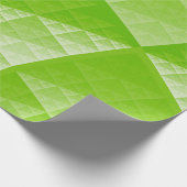 Greenery abstract patroon cadeaupapier (Hoek)