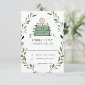 Greenery Adventure Baby shower Adventure Antwoord (Staand voorkant)