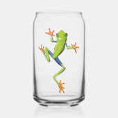 Greenery Amphibian Tree-Frog Blikvorm Glas (Voorkant)