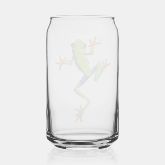 Greenery Amphibian Tree-Frog Blikvorm Glas (Achterkant)