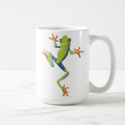 Greenery Amphibian Tree-Frog Koffiemok (Rechts)