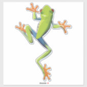 Greenery Amphibian Tree-Frog Sticker (Vel)