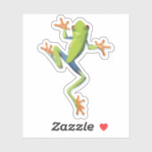 Greenery Amphibian Tree-Frog Sticker (Vel)
