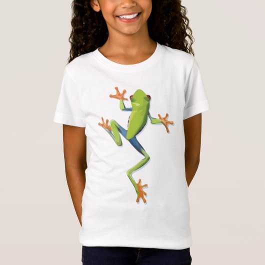Greenery Amphibian Tree-Frog T-shirt (Voorkant)