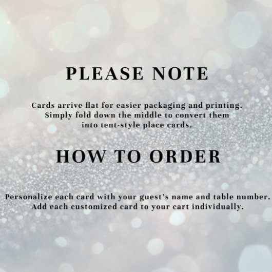 Greenery and Gold Wedding Table Place Card Kaart