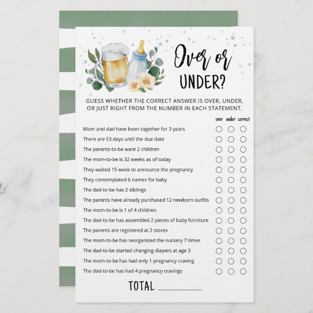 Greenery Baby breekt over of wordt onder vuur geno (Voorkant / Achterkant)