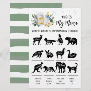 Greenery Baby is aan het brouwen wie mijn mama is