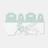 Greenery Baby Shower  Bedankdoosjes (Uitgevouwen)