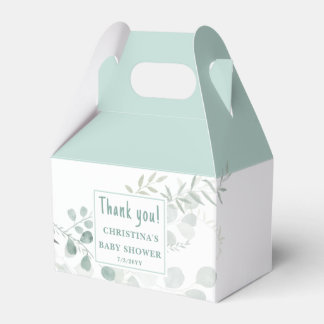 Greenery Baby Shower Bedankdoosjes
