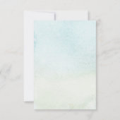 Greenery Baby shower Book Request Enclosure Card Kaart (Achterkant)