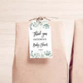 Greenery Baby shower Cadeaulabel