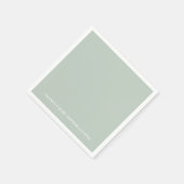 Greenery  Baby Shower Servet (Hoek)