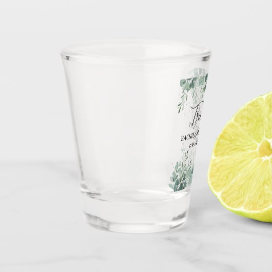 Greenery Bachelorette Party Shot Glass Shot Glas (Links)