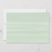 Greenery Bachelorette Weekend Kaart (Achterkant)