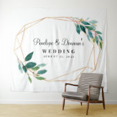 Greenery Backdrop, Photo Lijst, Photo Booth Prop Wandkleed (In Situ (horizontaal))