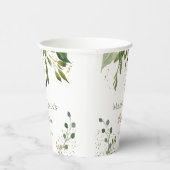 greenery Baptism Papieren Bekers (Rechts)