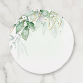 Greenery Bedankjes Labels (Achterkant)