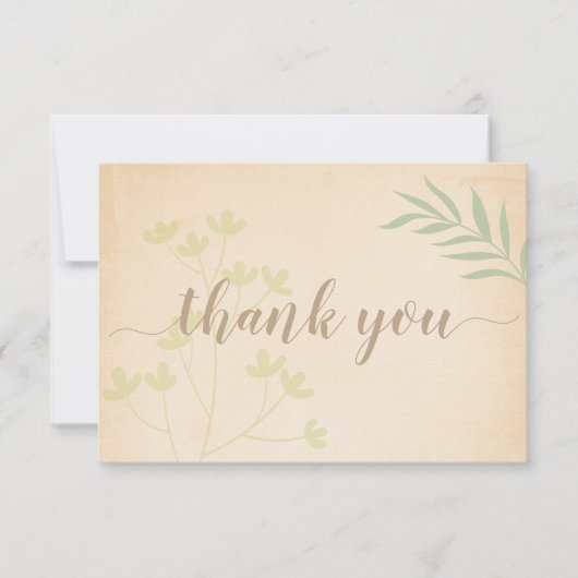 -Greenery Bedankkaart (Voorkant)