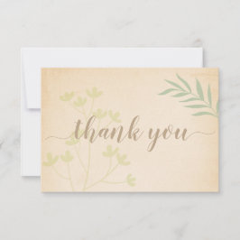 -Greenery Bedankkaart