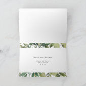 Greenery bedankt dat je mijn Maid of Honor-kaart b Kaart (Binnen)