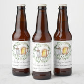Greenery Beers Cheers Baby is een brouwerij-pleist Bier Etiket (Flessen)