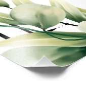 Greenery Begrafenis Welkomstbord Foto Afdruk (Hoek)