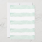 Greenery Birthday Invitation Kaart (Achterkant)