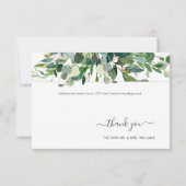 Greenery Blue Gum Eucalyptus Kaart (Achterkant)