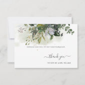 Greenery Blue Gum Eucalyptus Kaart (Achterkant)