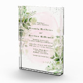 Greenery Blush Pink Airy Keepomwille Wedding Invit Fotoblokken (Rechts)