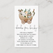 Greenery Boho boks voor Baby Kaart (Voorkant)