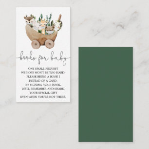 Greenery Boho boks voor Baby Kaart