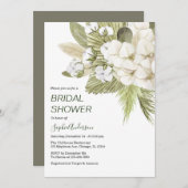 Greenery Boho Pampas Grass Vrijgezellenfeest Kaart (Voorkant / Achterkant)