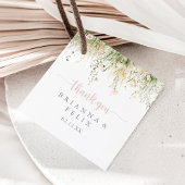 Greenery Boho Wildflower Wedding Favoriete Labels