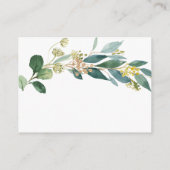 Greenery Books voor Baby Tussenvoegsel Kaart (Achterkant)