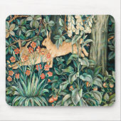 "Greenery" - Boombloem & Konijn Muismat (Voorkant)