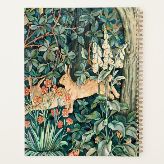  "Greenery" - Boombloem & Konijn Planner (Achterkant)