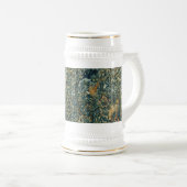 GREENERY, BOSBOUWDIEREN, fazant, vossen, groene bl Bierpul (Voorkant rechts)