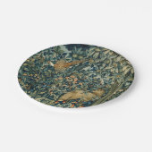 GREENERY, BOSBOUWDIEREN, fazant, vossen, groene bl Papieren Bordje (Gekanteld)